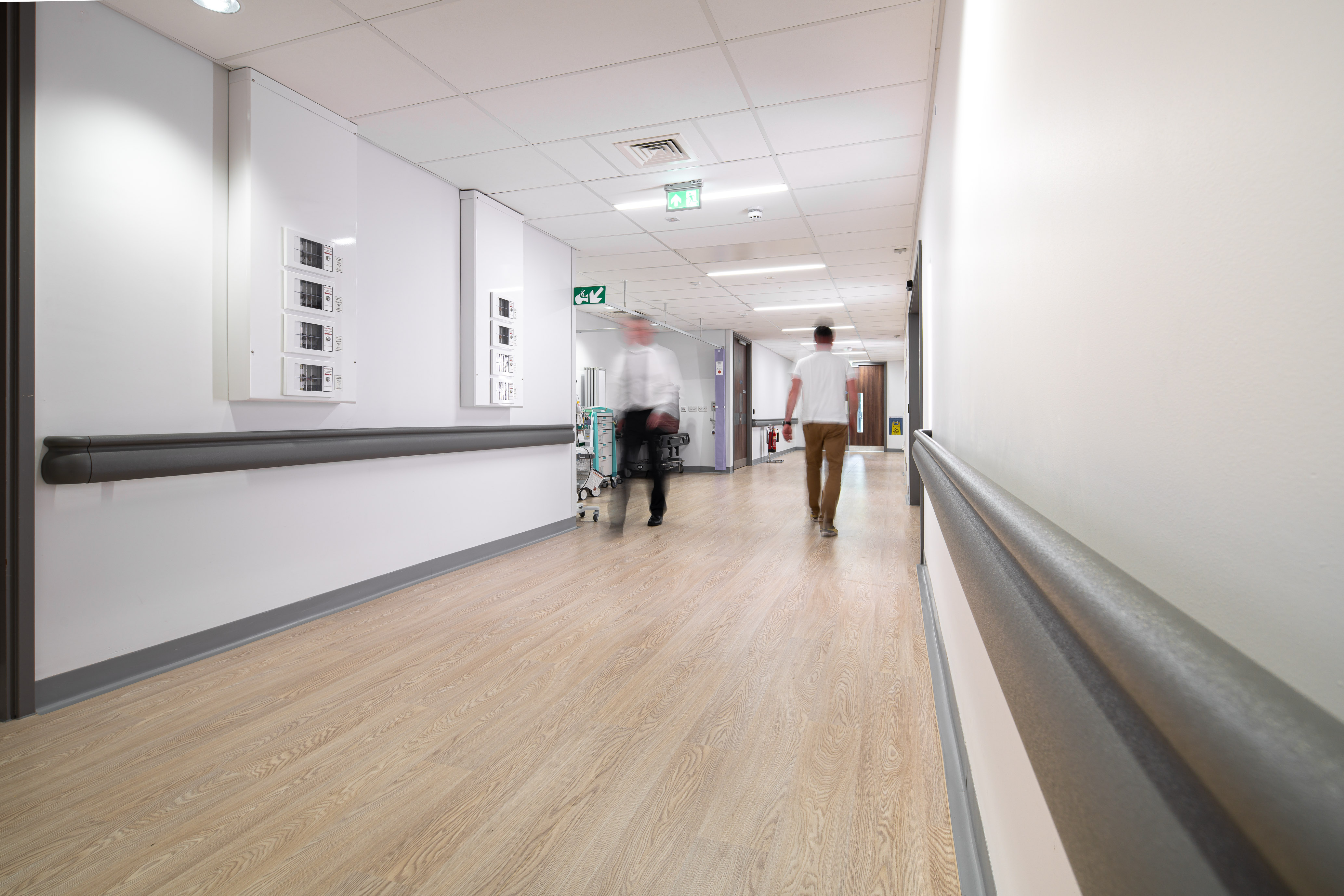 Corridors are a key area for wall protection