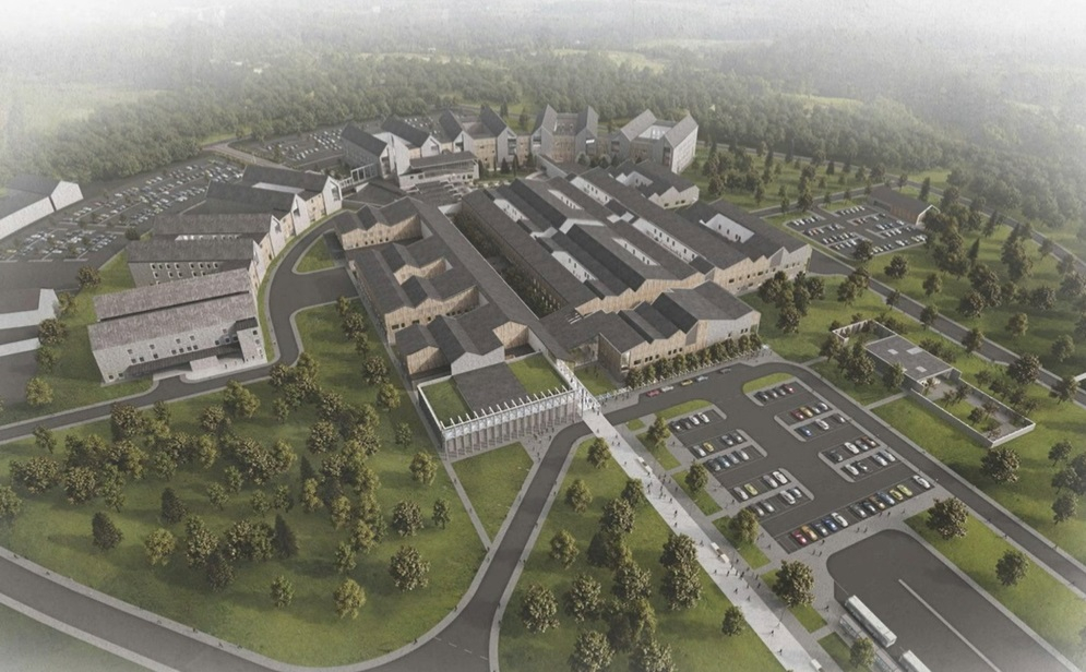 Monklands Hospital uses smaller ward blocks to improve future adaptability