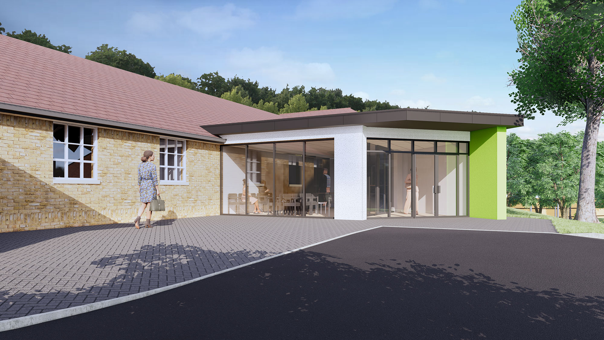 The extension to the unit will double the number of women accessing breast screening services