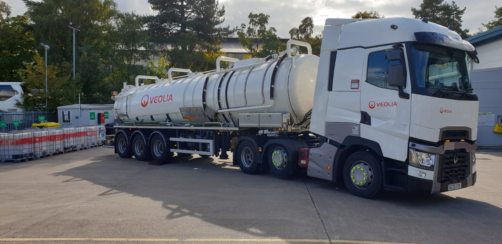 Veolia will use specialist treatment methods to turn the waste into green energy and liquid fuel