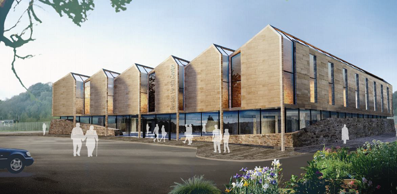 An artist's impression of the proposed new facility