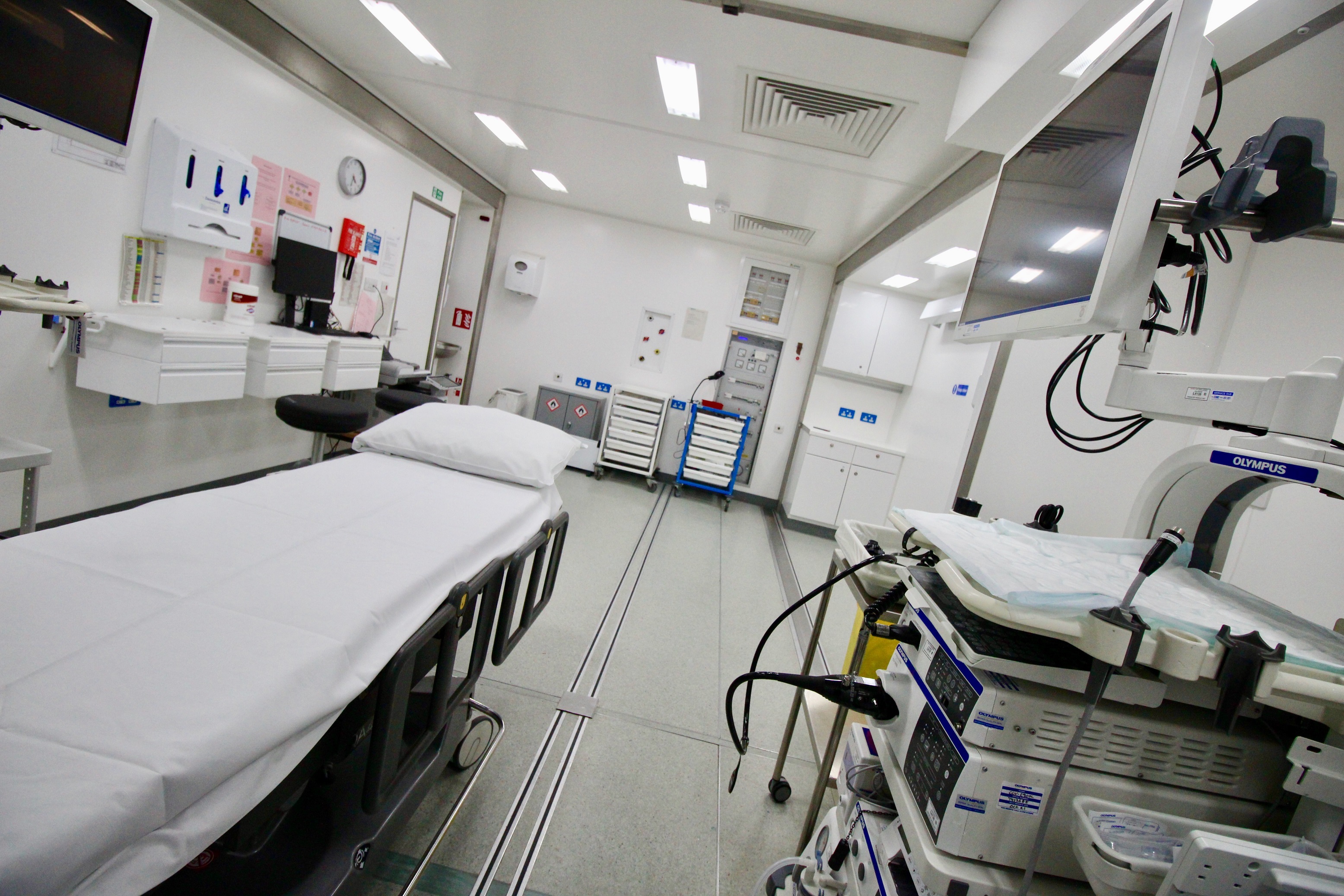 The Vanguard solution will remain on site for an extra six months to help reduce waiting times