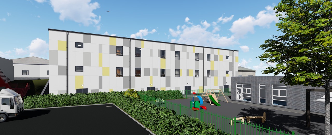 An artist's impression of the new unit