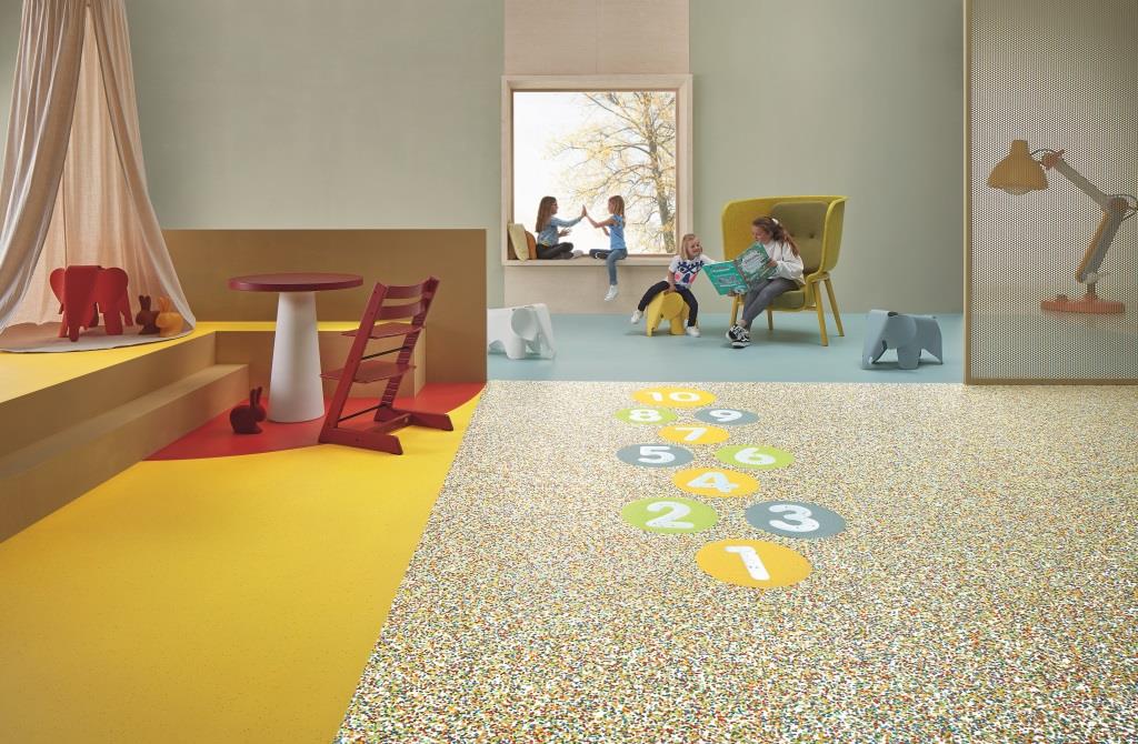 Choice of flooring is crucial in healthcare settings