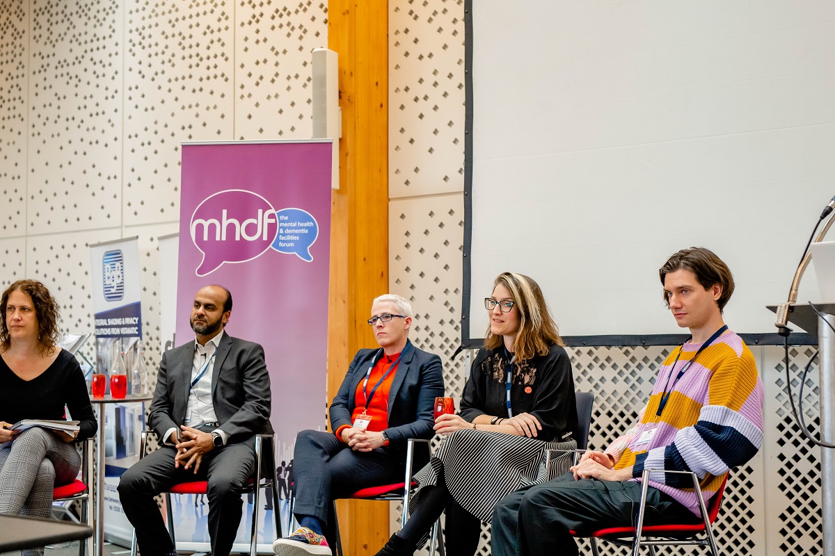 The speaker sessions include a Q&A where delegates could ask questions of the panel