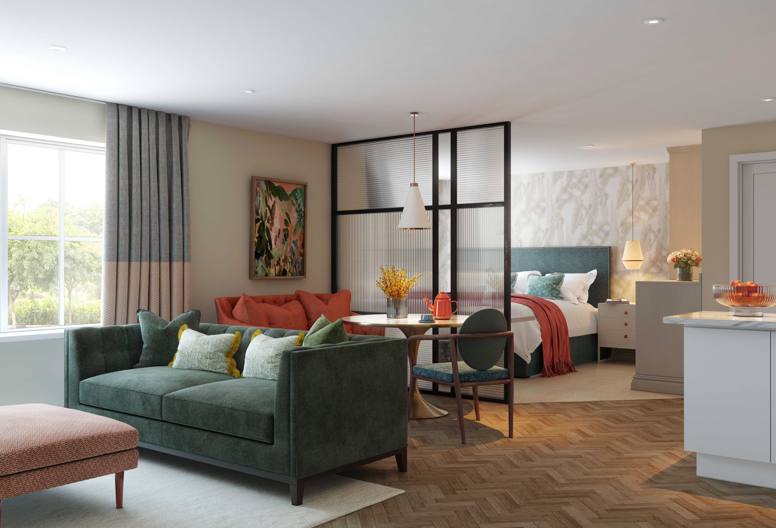 The design aims to challenge traditional approaches to care home provision