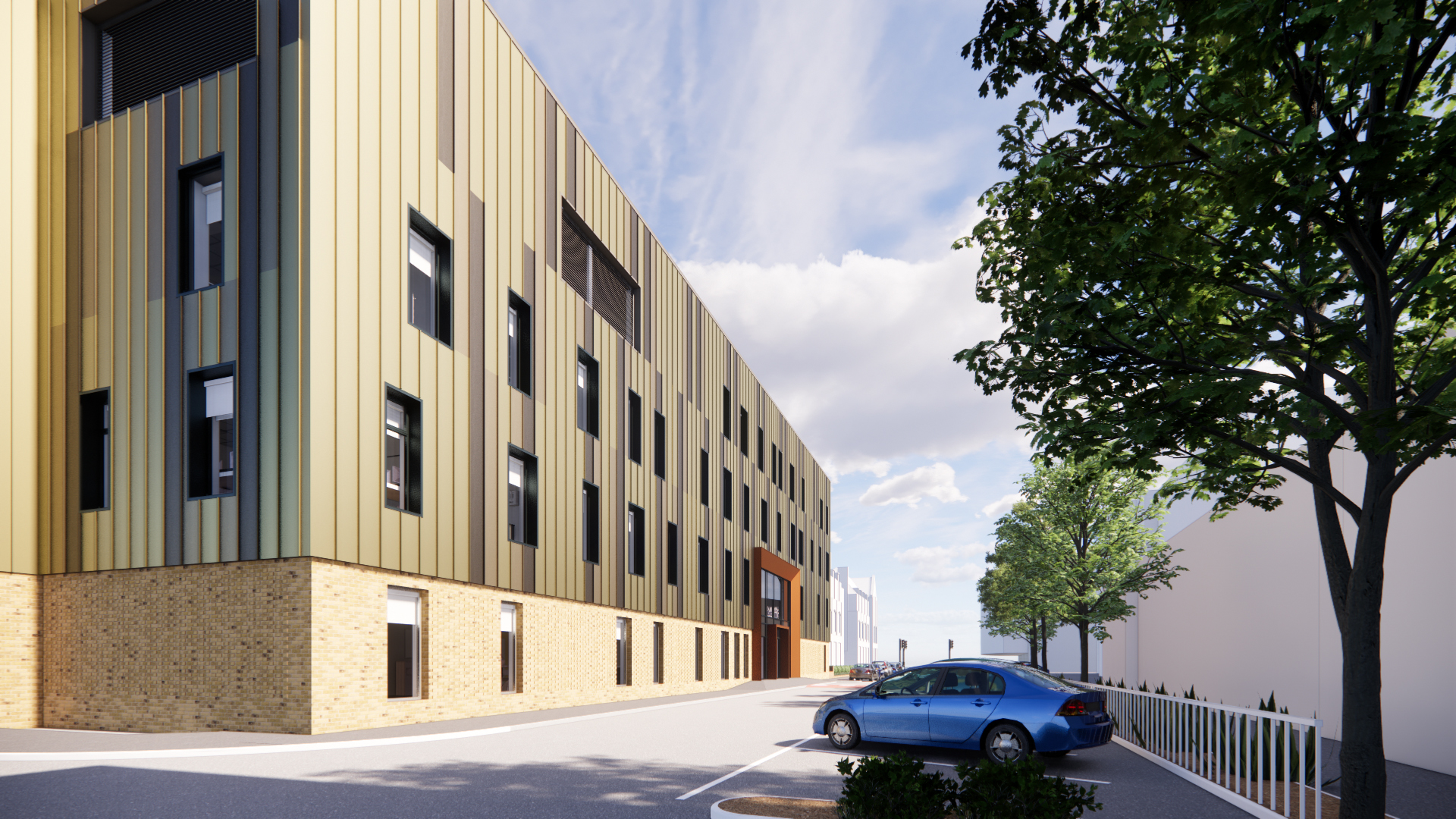 The new building will free up space within the main hospital and help to reduce waiting times