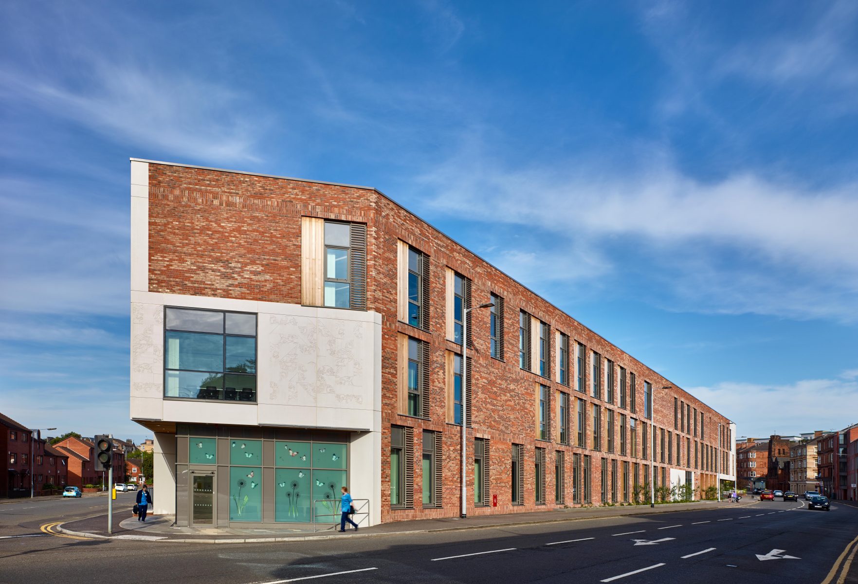 The new centre has been designed to reflect the historic buildings in Glasgow city centre
