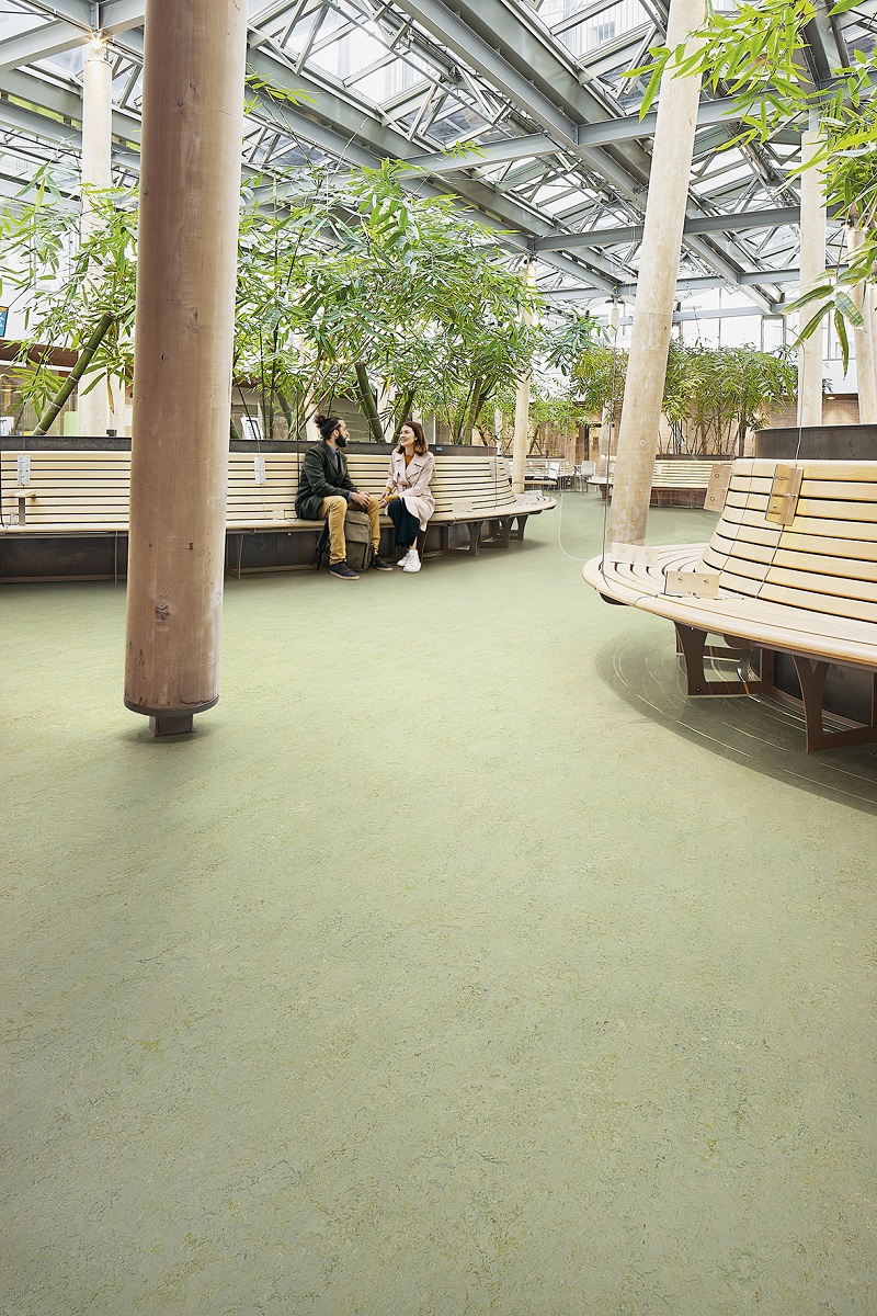 Forbo's Topshield Pro makes flooring more resistant to wear and tear