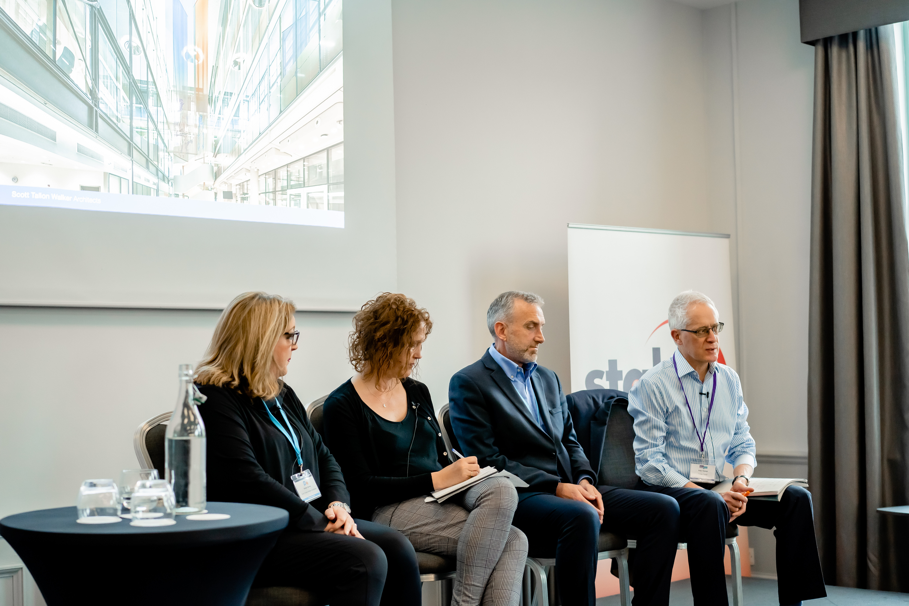 All speaker sessions ended with a question-and-answer session chaired by Jo Makosinski