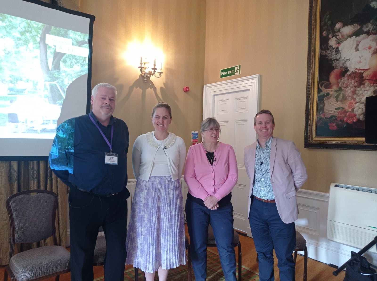 Speakers included Paul Yeomans, Steven Scott, Rachel Hall, and Meischa Wade