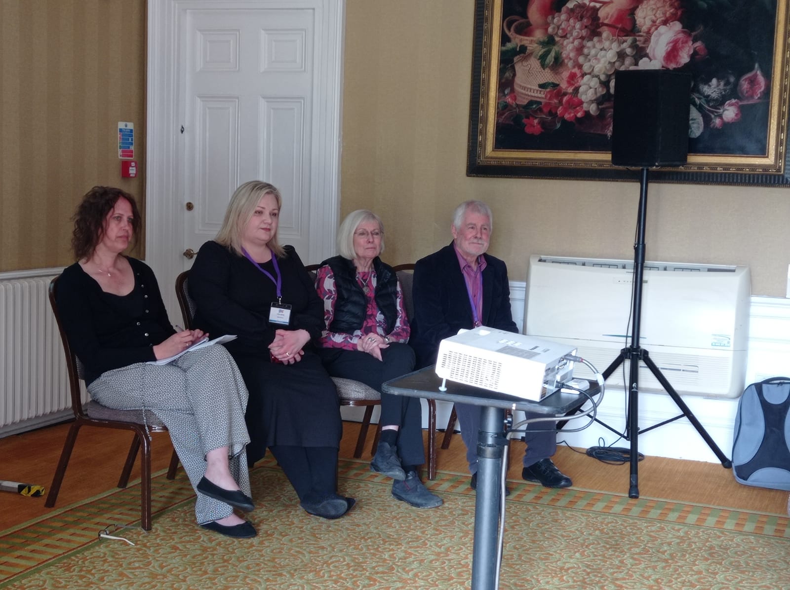 Each speaker session ended with a Q&A session