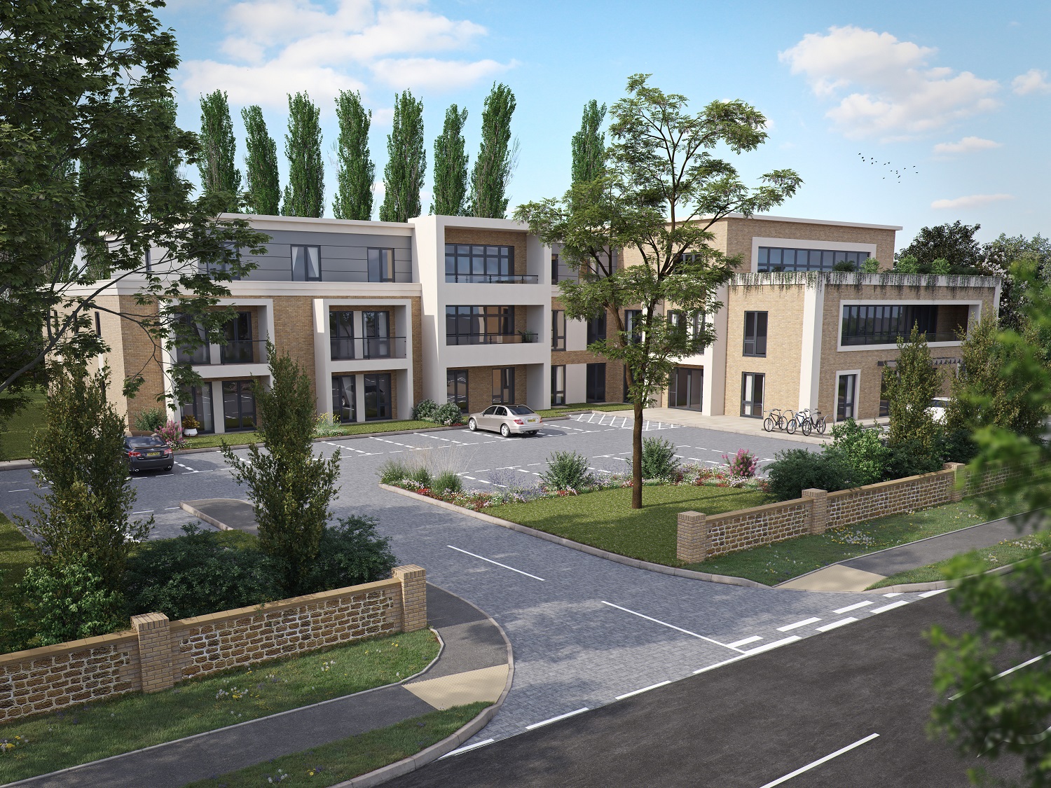 The new facility is situated in a prominent gateway location in Downham Market