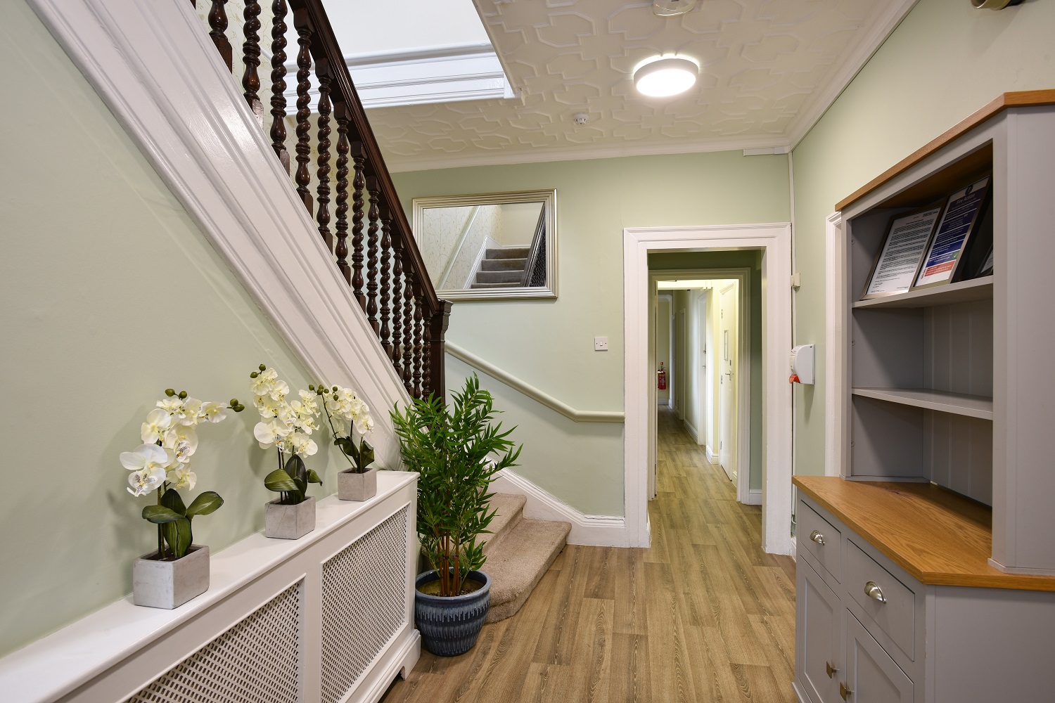 The centre has been designed to help people relax