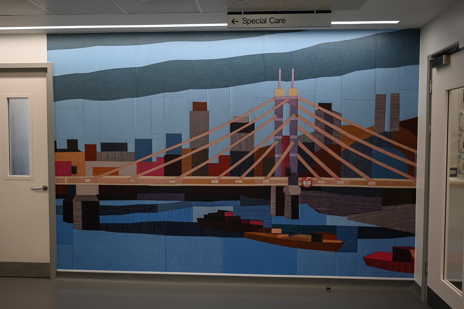 The artworks were produced after consultation with parents and staff