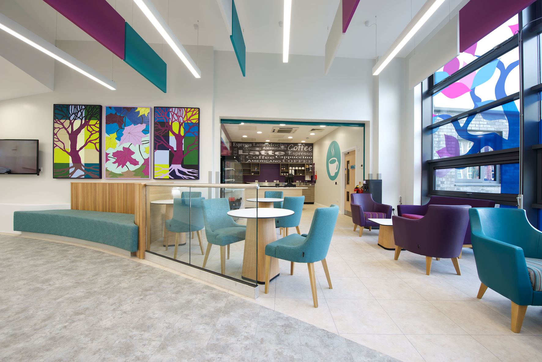 The Curve Cafe sells healthy local produce