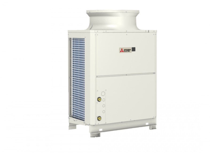 Mitsubishi Electric’s QAHV model offers a hot water supply up to 90°C