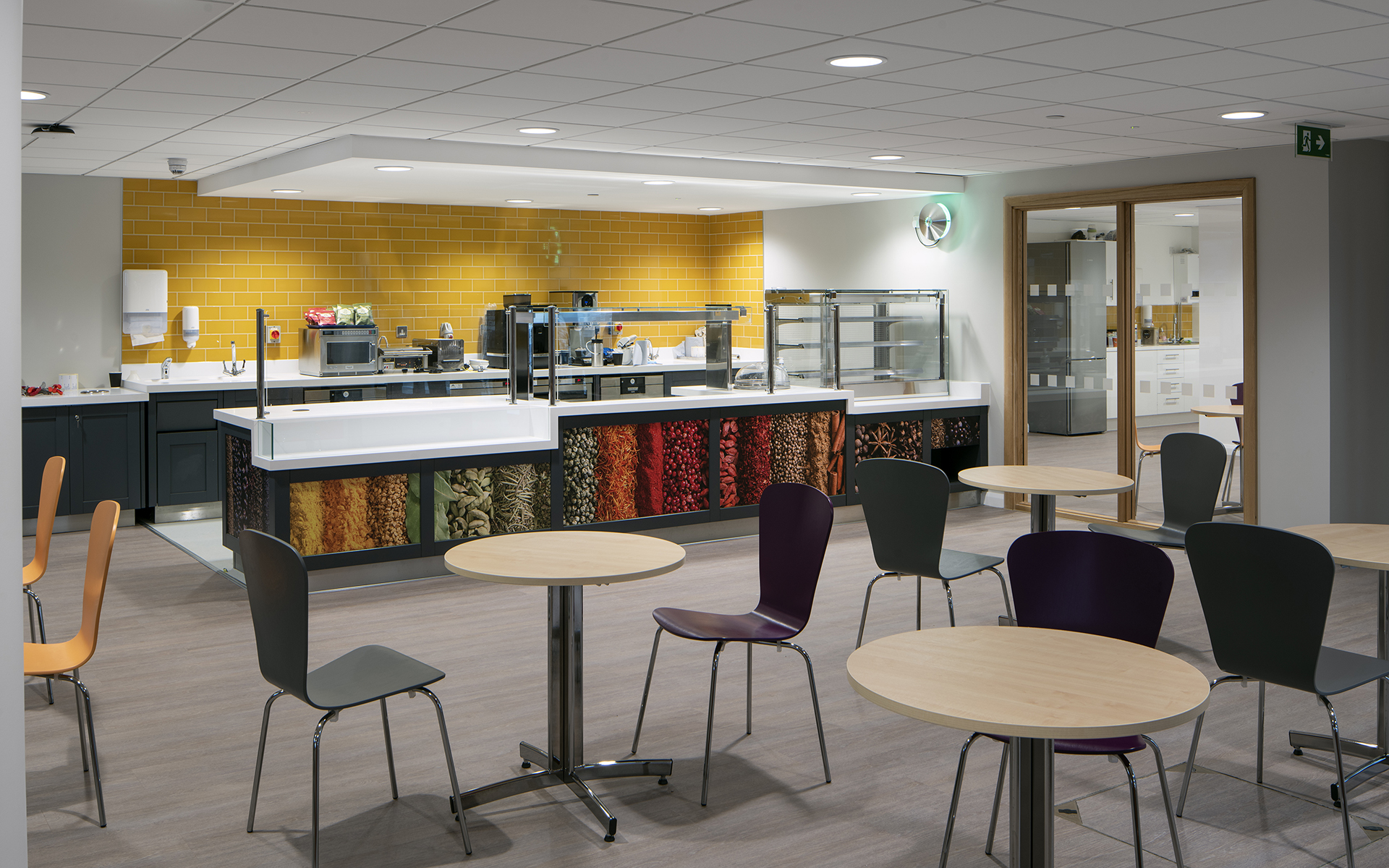 The design team was tasked with creating a dementia-friendly welcoming and contemporary space