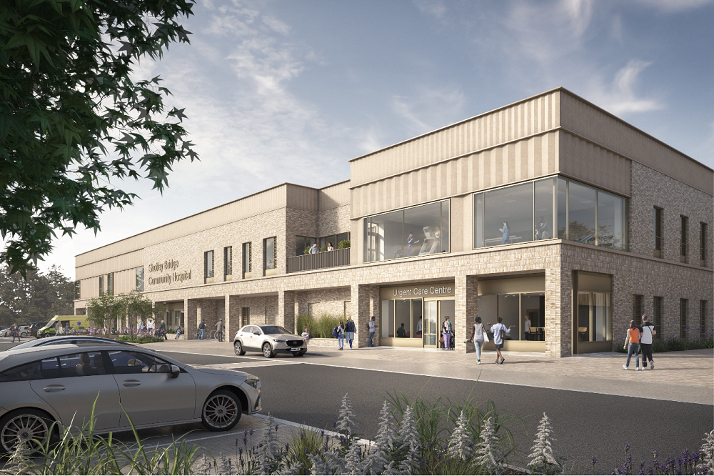 The facility is one of 40 being funded as part of the Government's New Hospital Programme