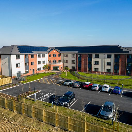 The new care home has been designed to improve residents' wellbeing