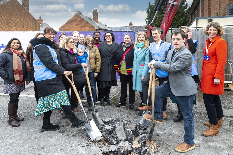 A ground-breaking ceremony was held last week to mark the start of construction work onsite
