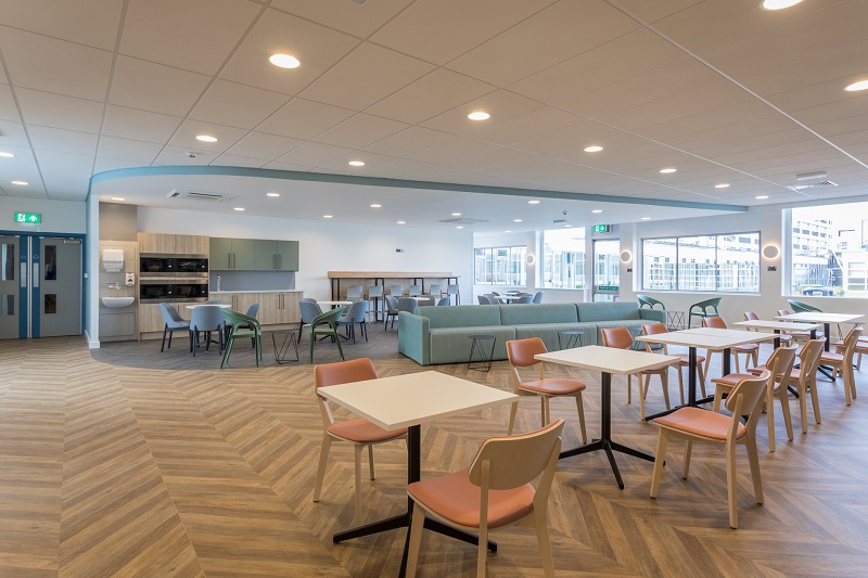 There is seating for 230 people