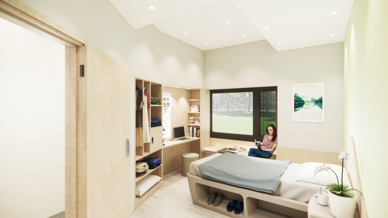 There will be 73 bedrooms, centralising existing services throughout the region