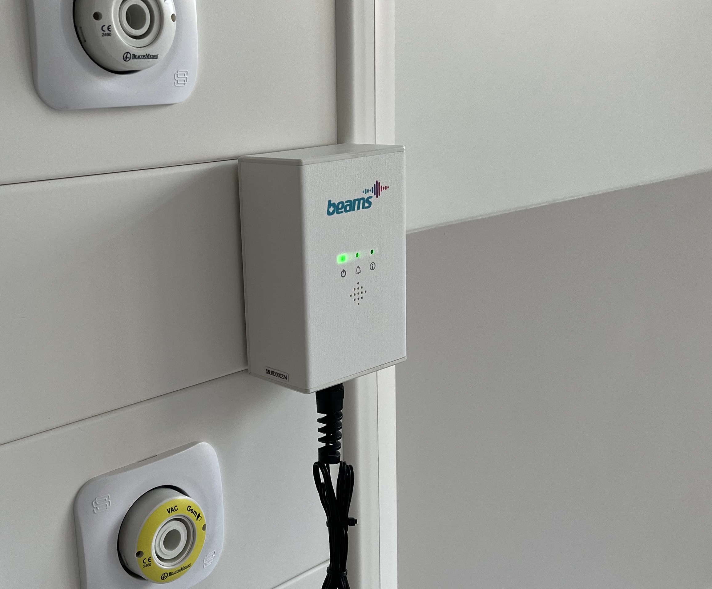 The BEAMS system was designed in conjunction with Sheffield Children's Hospital