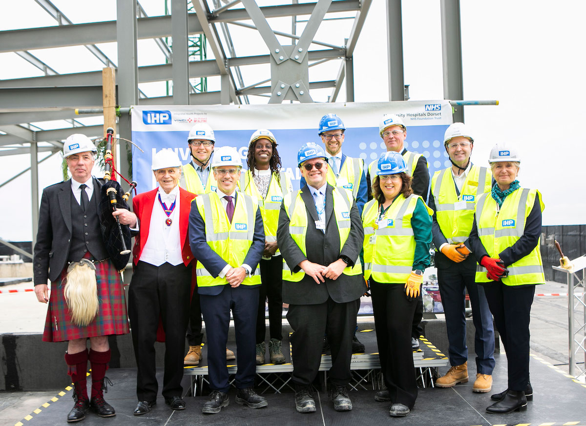 The topping-out ceremony is a construction industry tradition dating back to Roman times