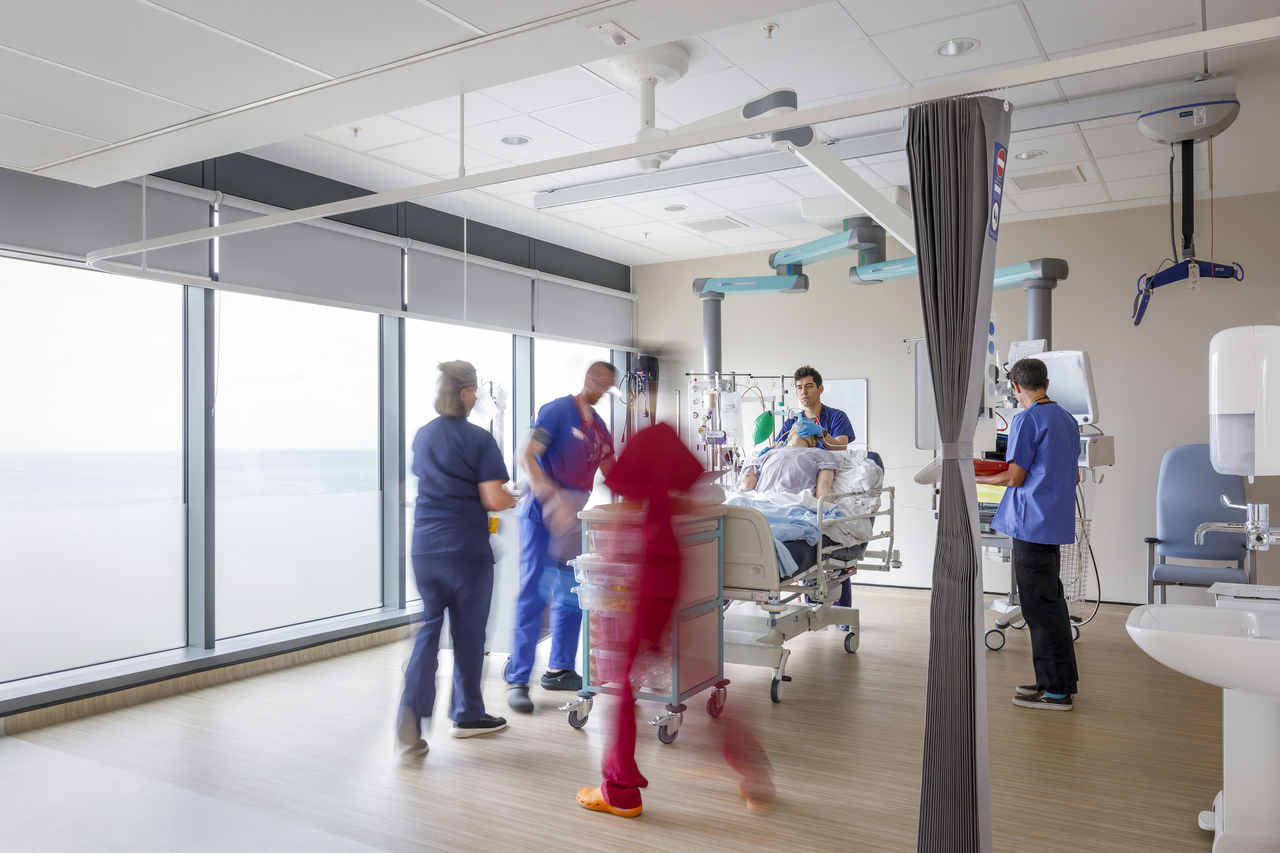 The first inpatients moved in this month