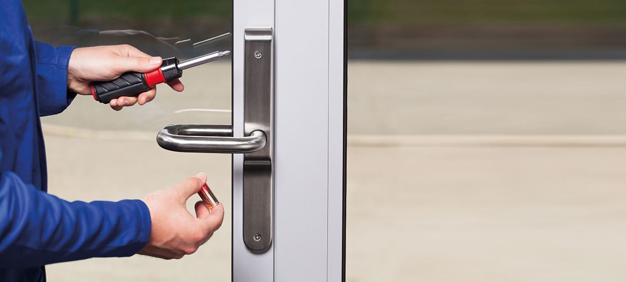 During operation, wireless locks require just a battery change once every two years