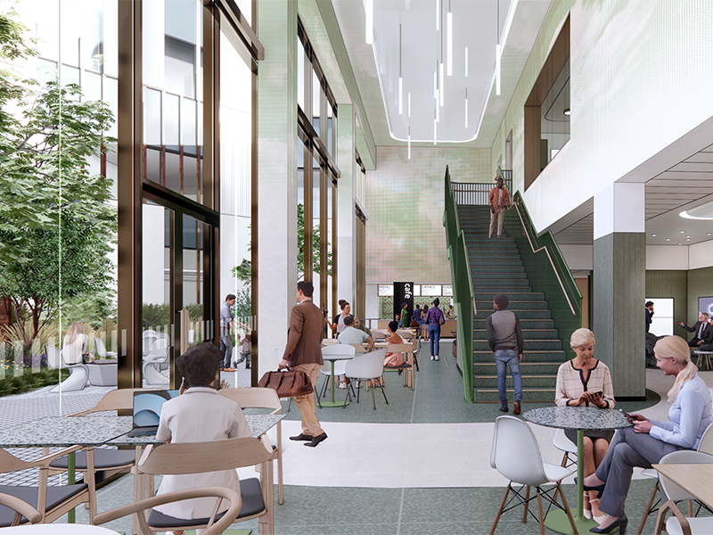 The building has been designed in conjunction with clinical staff and patients