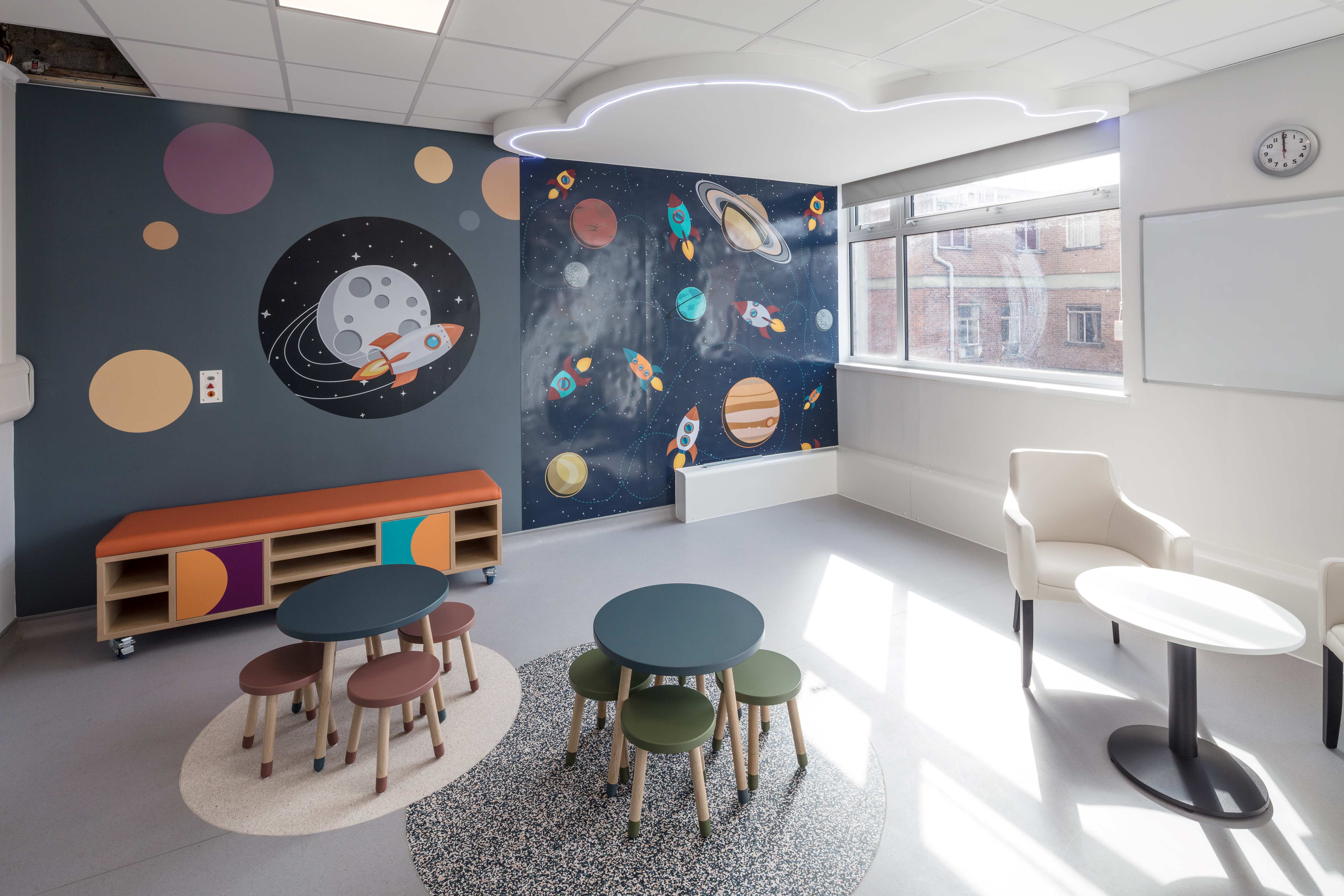 Pick Everard has delivered a number of health projects, including at Leicester Children's Hospital