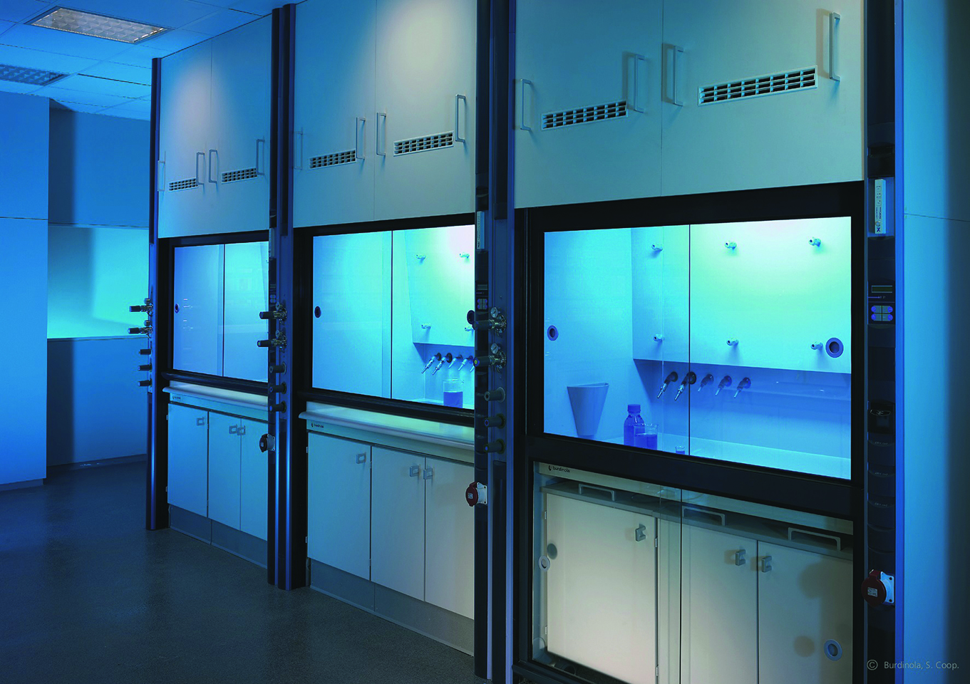 Fume cupboards are responsible for a significant proportion of energy usage in laboratories