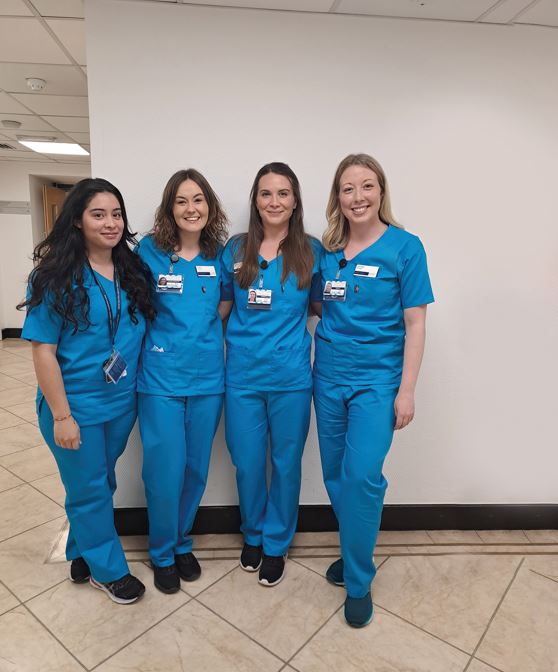 Teams use recyclable scrubs