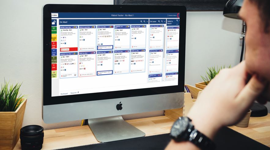 Clinicians will be able to access patient data and bed information at any time