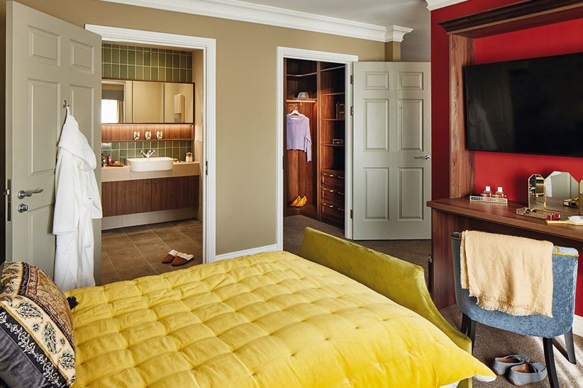 An example of one of the suites at Hallmark Midford Manor