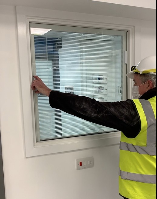 Royal Victoria Hospital Covid ITU ward 