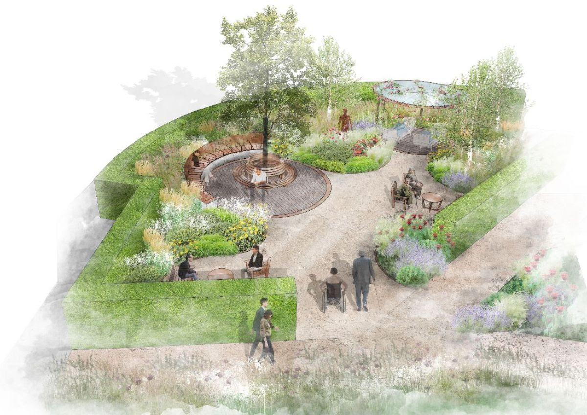 New Healing Gardens Provide Respite For Patients And Staff Healthcare New Healing Gardens Provide Respite For Patients And Staff Healthcare