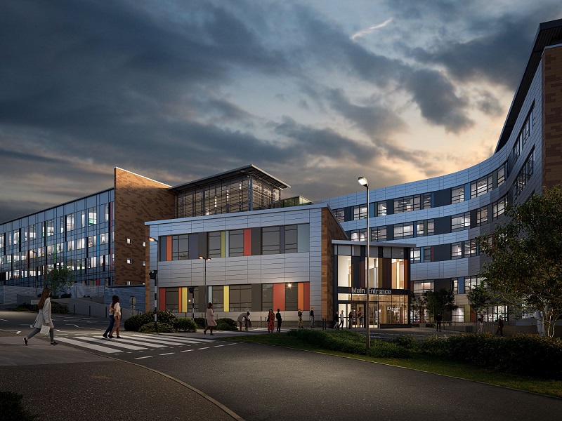 New main entrance planned for Queen Alexandra Hospital Healthcare